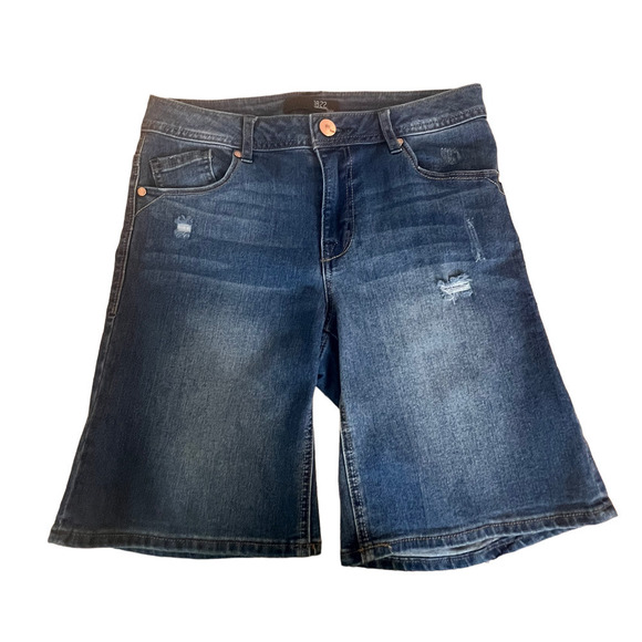 1822 Denim Shorts Size 8 - Picture 2 of 8